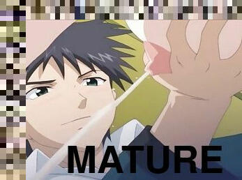 Mature Hentai - She Swallows His Jizz Uncensored