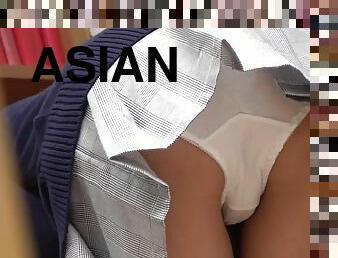 asia, sayang, remaja, kamera, pengintipan, upskirt-bagian-dalam-rok, celana-dalam-wanita, fetish-benda-yang-dapat-meningkatkan-gairah-sex, remaja-asia