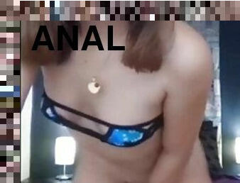 anal, leksak, hardcore, webbkamera, dildo, bikini