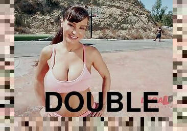 Legendary mom Lisa Ann Receiving double fuck