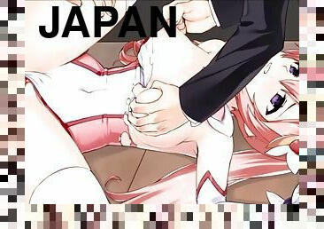 japanier, creampie, anime, hentai, engel