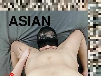 asiatisk, klitta, fitta-pussy, tonåring, pov, söt, filipinsk, sittande-på-ansikte, femdom