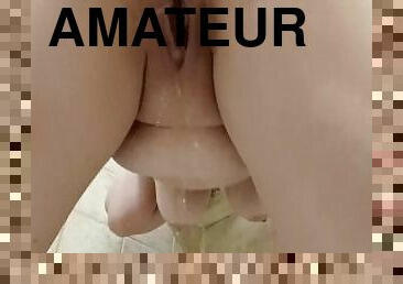 cul, baignade, pisser, amateur, fétiche, douche, solo