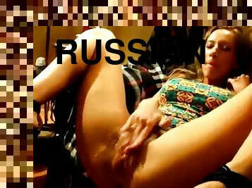Russian girl masturbation