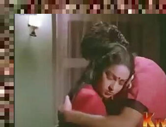 Nalini hot rain song in red saree