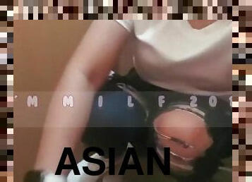 asiatique, baignade, pisser, public, amateur, milf, maman, compilation, doigtage, point-de-vue