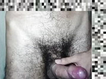 masturbation, orgasme, amateur, ejaculation-sur-le-corps, énorme-bite, maison, branlette, solo, musclé, bite