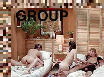 orgie, porrstjärna, vintage, klassiker, gruppsex, retro