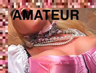 amatør, cumshot, hardcore, pornostjerne, blond, hore-whore