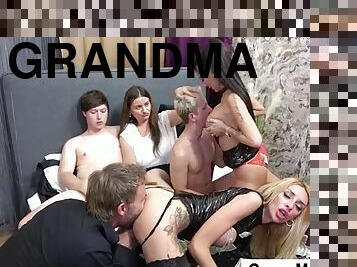 Grandma orders strippers for her boys