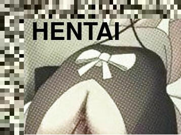 Follando un coño apretado hentai sin censura
