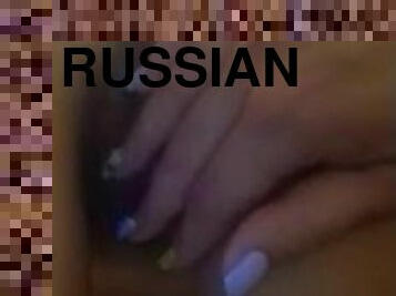 Russian girl masturbation??