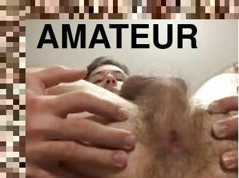 JustinJ measuring his cock