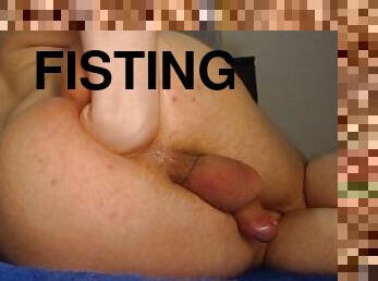 asiatisk, extrem, fisting, gigantisk, anal, samling, creampie, sprut, knullande, nymfoman