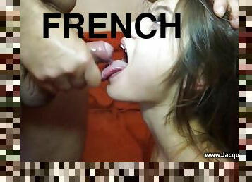 French Girl Getting Anal - Penis
