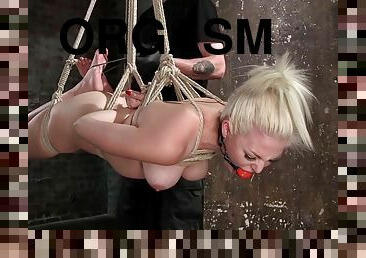 extrême, orgasme, bdsm, serrée, bondage