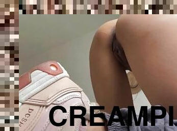 fitta-pussy, amatör, milf, creampie, par, college, sprut, syster, fantastisk, vått