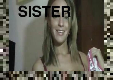 Horny sister jerk instructions