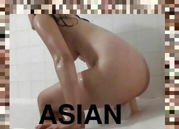 asyalı, banyo-yapma, mastürbasyon-masturbation, amatör, çift, sürtük, duş, tek-kişilik, esmer-kadın, gerçeklik