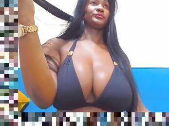 Latina big tits webcam