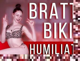 Bratty Bikini SPH Humiliation by FemDom Goddess Nikki Kit