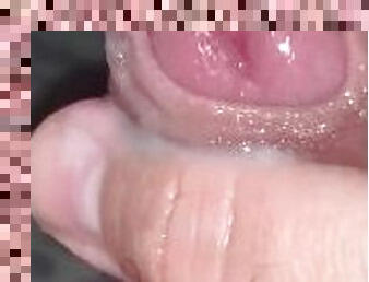 amatir, homo, gemuk, ganda, sperma, seorang-diri, penis