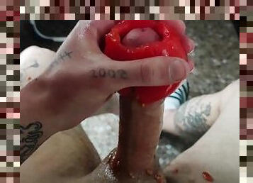 masturbation, cumshot, juckande, sprut, fetisch, ensam