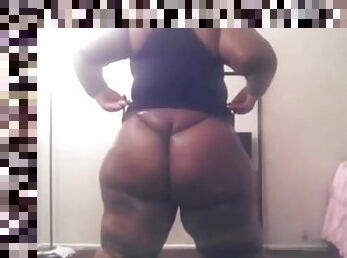 cul, gros-nichons, grosse, ébène, black, belle-femme-ronde, webcam, bout-a-bout