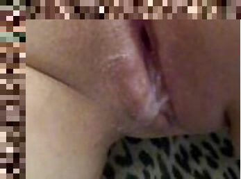 He cums in my pussy while Im having orgasm  DEEP CREAMPIE  BIG BOOTY