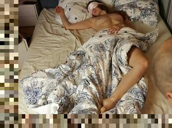 Sneaked into his best friend's wife's room and fucked her good instead of her husband!