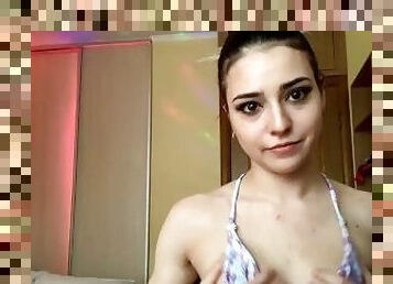 Teenage Cam Girl Strips and Tease (Chaterbate Archives)