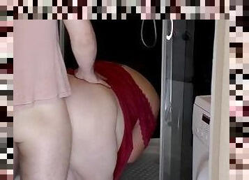 bbw sucks cock and gets fucked in the ass