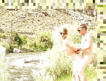 Sex By The River After Road Head Tease