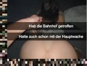 Frankfurter Türkin wird hemmungslos im Hotel gefickt auf Snapchat