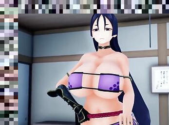 Mmd Breasts are burst - Minamoto No Yorimitsu - Fucked by Goblin Rough Fucker