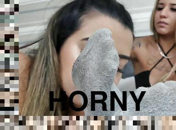 Horny foot sucker - Taworship