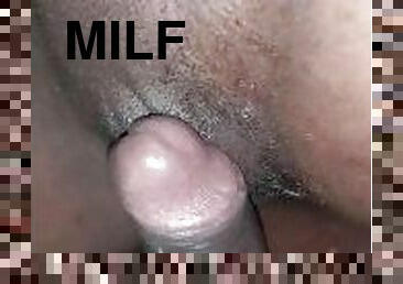 orgasme, gravid, sprøjte, amatør, ibenholt, milf, creampie, par