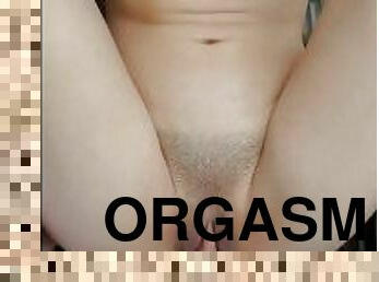 berambut, mastubasi, orgasme, vagina-pussy, muncrat, amatir, mainan, teransang, alat-mainan-seks, sempurna