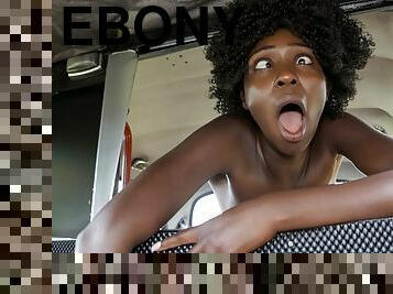 Zaawaadi in Taxi Fuck For Ebony African Queen - FakeHub
