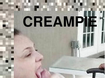 röv, pappa, publik, amatör, cumshot, creampie, par, bbw, sprut, piercad