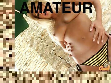 masturbation, en-plein-air, amateur, anal, milf, jouet, salope, blonde, gode, fétiche