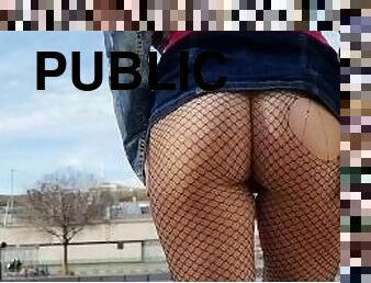 public, amateur, ados, serrée, solo