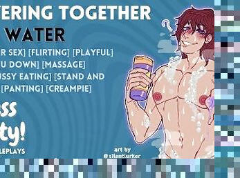 Showering Together Saves Water [BFE] [Shower Sex] [Creampie]  Audio Roleplay For Women [M4F]