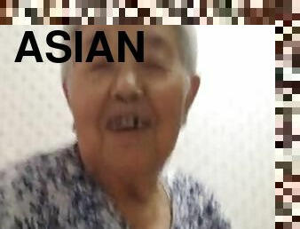 asiatique, granny, chinoise
