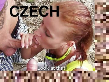 Eng czech babe railed for a few dollars