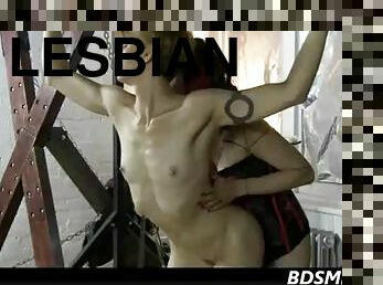 lesbisk, bdsm, bondage, dominans, femdom, smisk