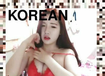 asia, payudara-besar, amatir, remaja, webcam, seorang-diri, korea, menggoda