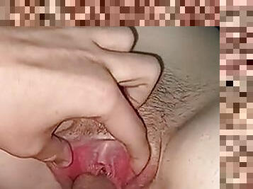 doggy-style, amatör, cumshot, hardcore, creampie, fingerknull, första-gången