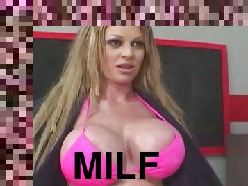 anal, avsugning, milf, hardcore, trekant, rumpa-butt