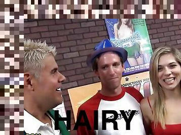 Lucky DJ Travis Bangs Hairy Pussy Blonde Lia Lor, PAWG Jennifer White & Busty MILF Nikki Sexx - Jennifer white